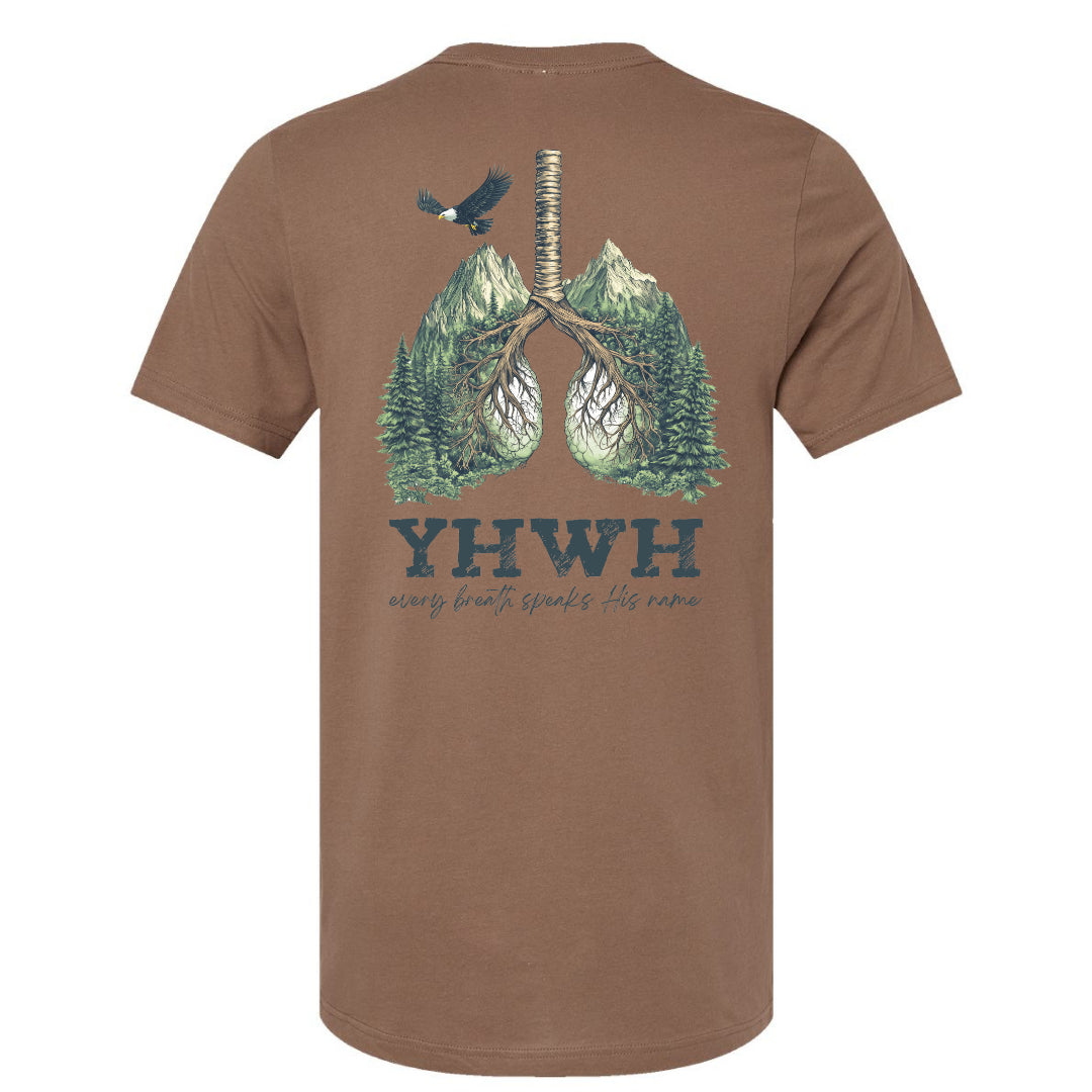 Every Breath Speaks His Name - Vintage Brown Tee
